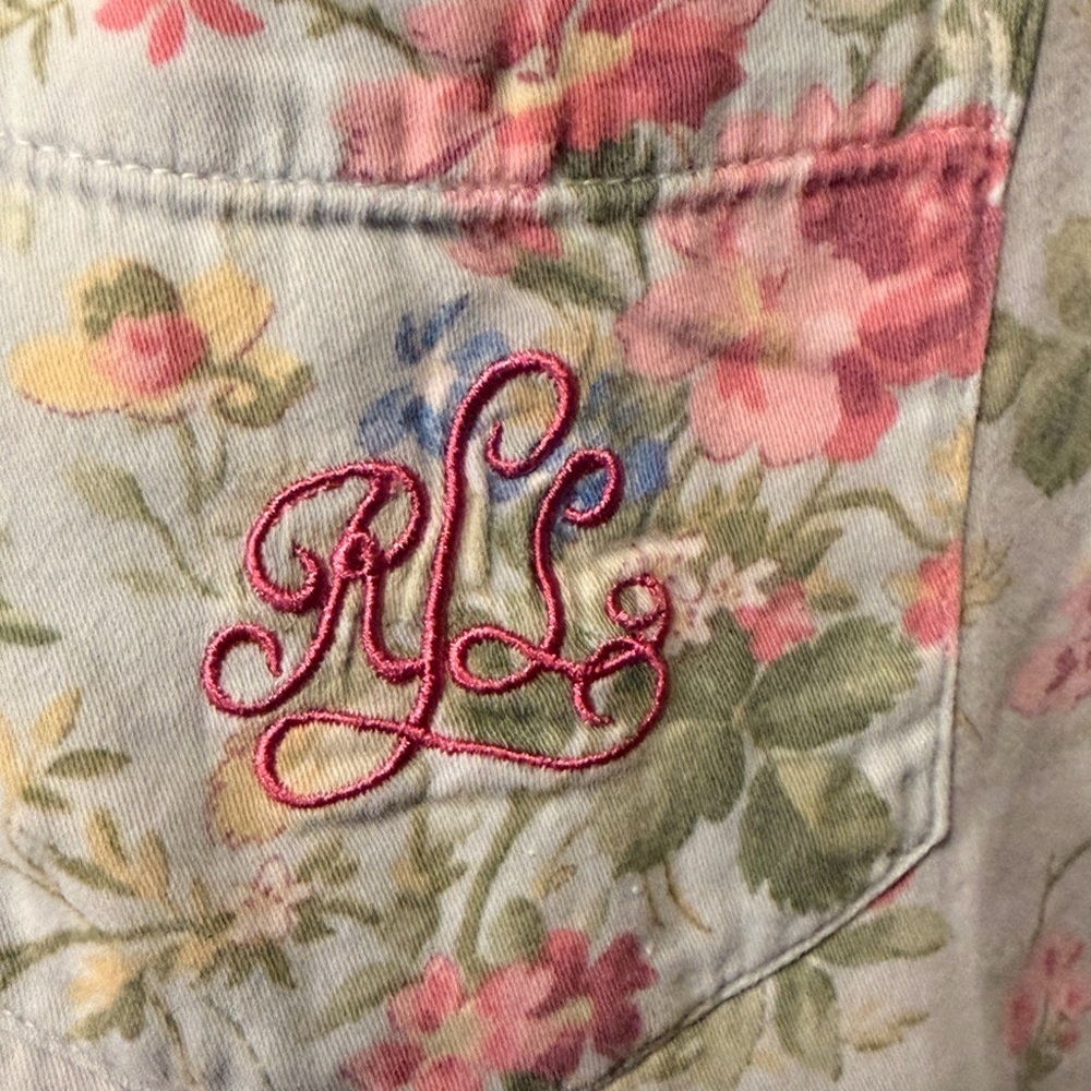 Lauren Ralph Lauren Floral Print Top - Picture 3 of 9